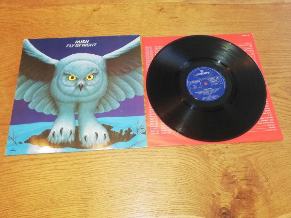 Rush Fly by Night 1975 Mercury 6338561 Deutsche Pressung NM/VG+